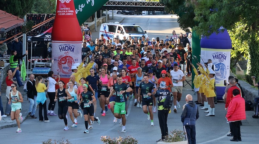 AROUND 350 RUNNERS TAKE PART IN TREBINJE SUN RUN